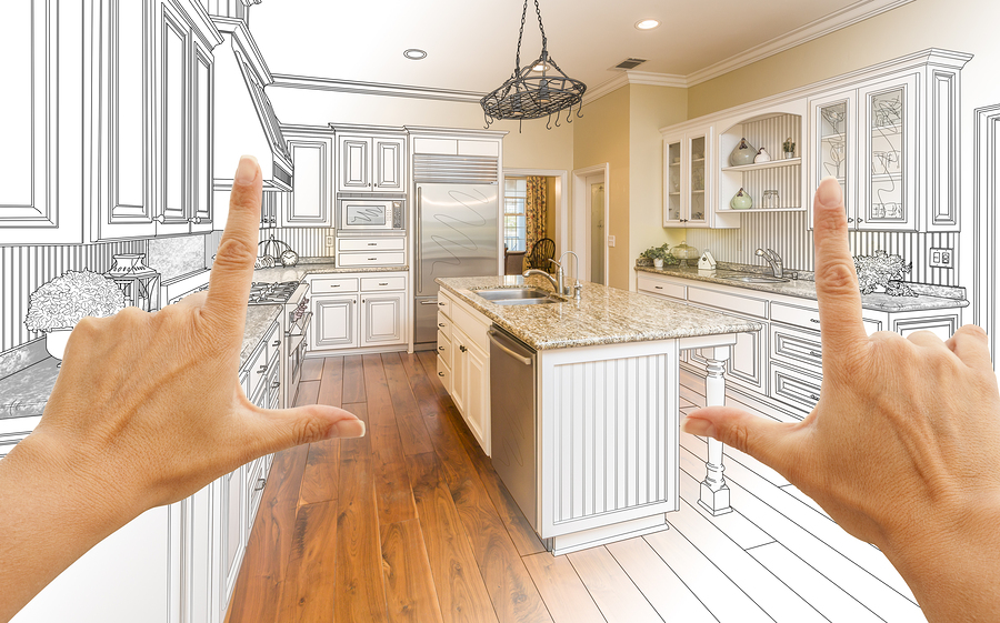 Quel prix pour votre projet de rénovation de cuisine, d'armoires ... Chalet désign cuisine de armoires