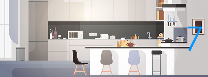 Le triangle de travail est un élément à considérer dans la rénovation de votre cuisine afin de l’optimiser.