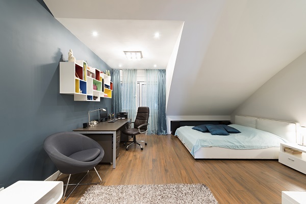 tendance couleur 2019 - une chambre bleue