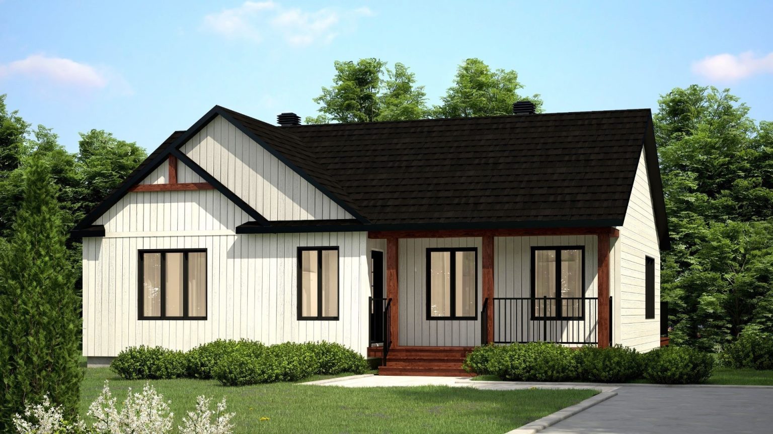 10 modèles de maisons préfabriquées très populaires au ...