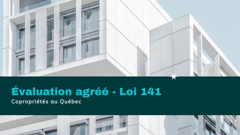 evaluateur agree loi 141 condo