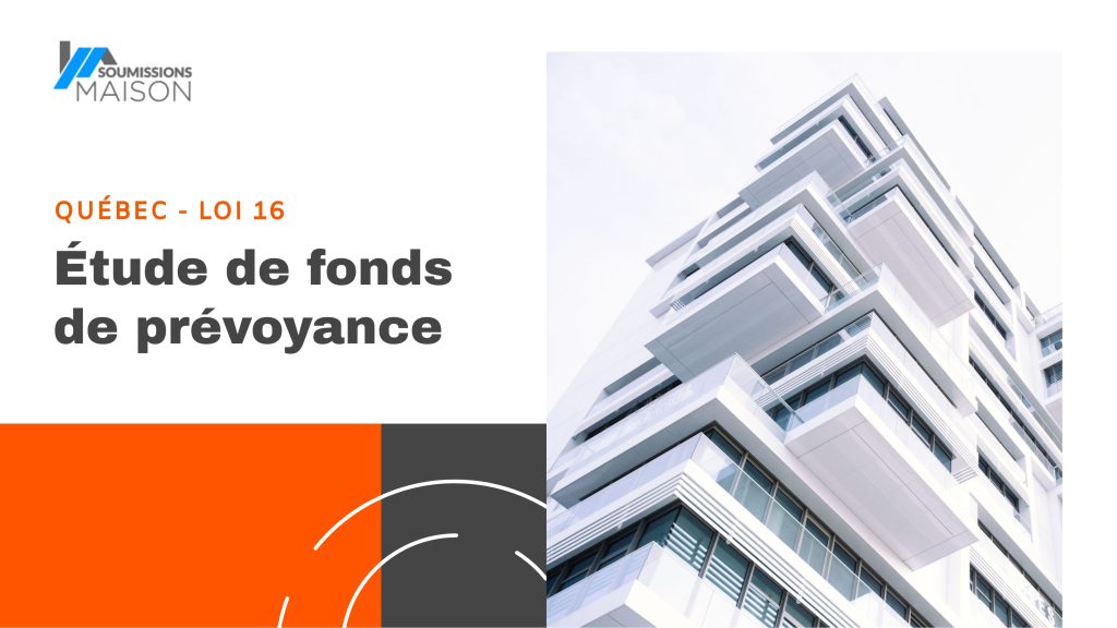 loi 16 condos etude fonds prevoyance