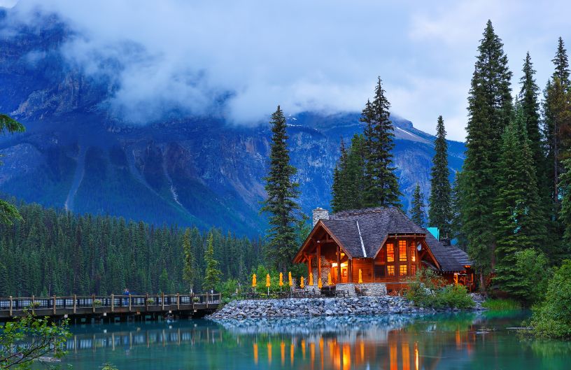 chalet bord eau reprise finance lanaudiere