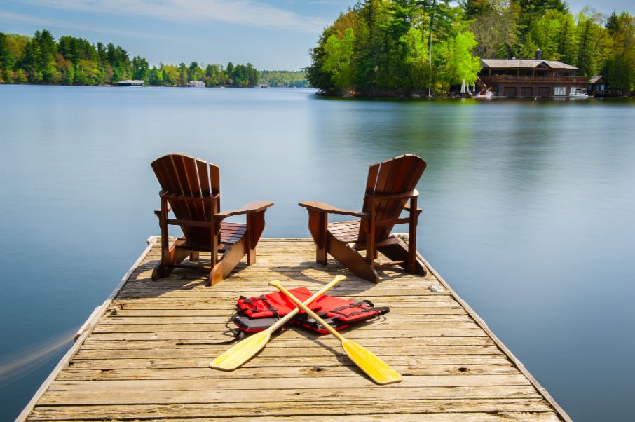 trois rivieres chalet reprise finance bord eau