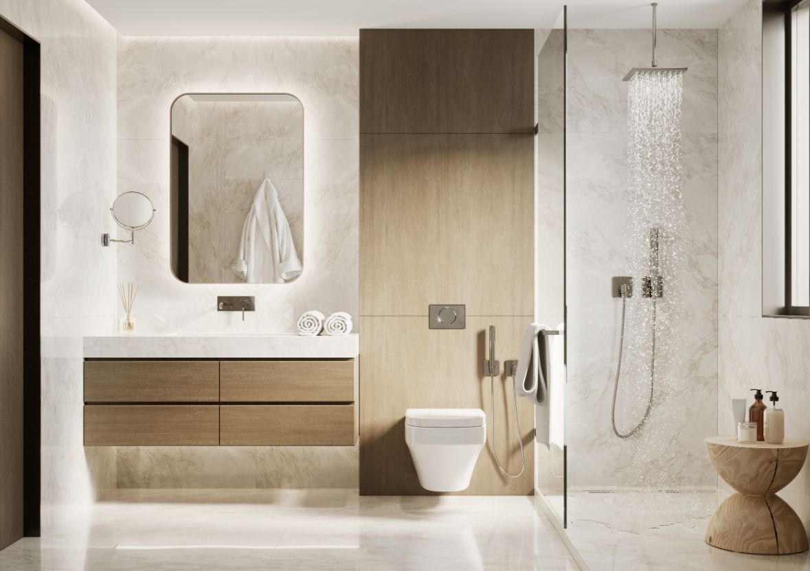 douche italienne moderne