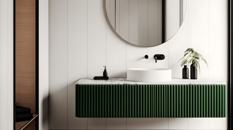 meuble lavabo couleur