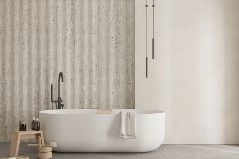 idee salle bain monochrome