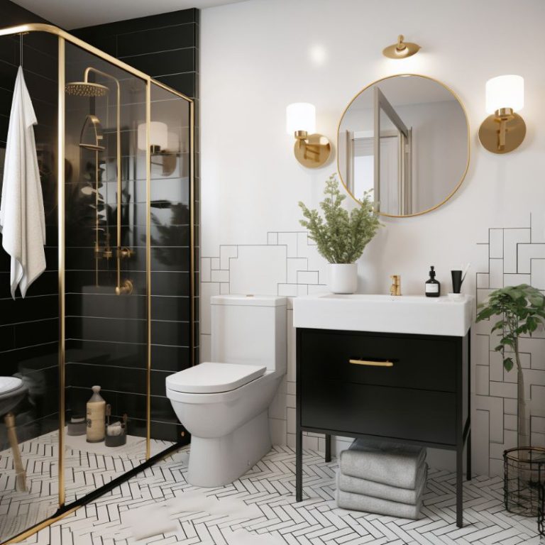 petite salle bain decoration