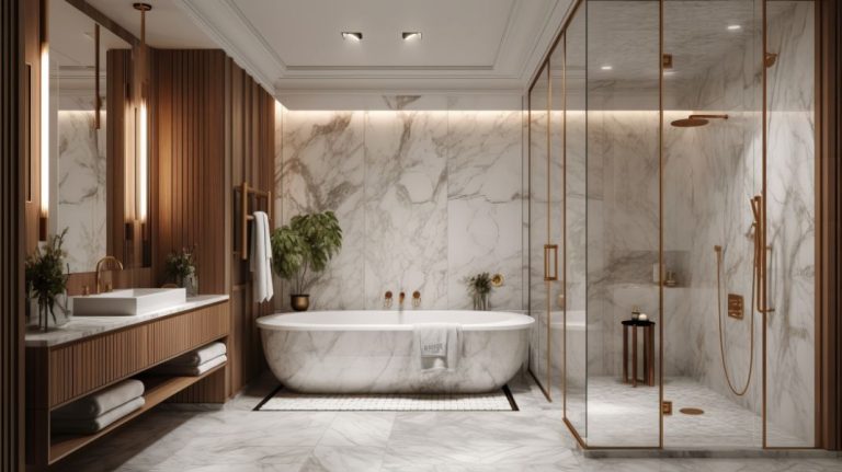 salle de bain luxueuse