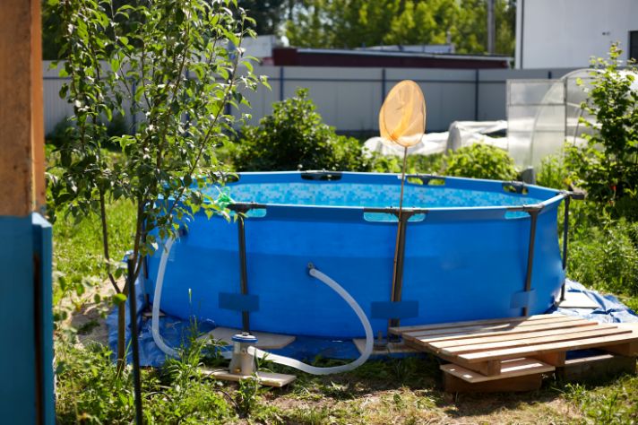 Piscine creuse nettoyage