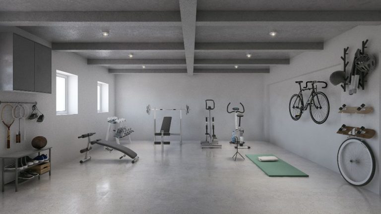 gym maison sous sol idee