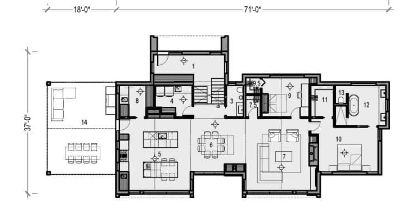 plan maison lykta