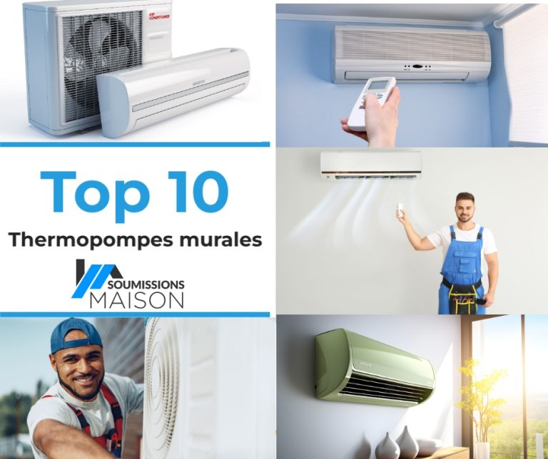 top thermopompe murale